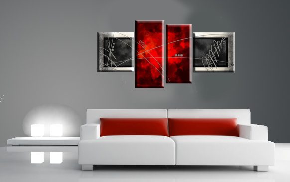 ASTRATTO ROSSO DENTRO - immagine 2