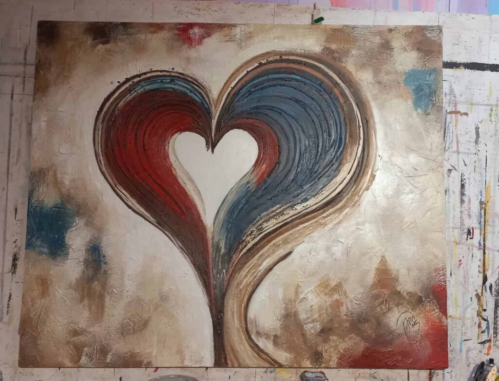 cuore e rilievi
