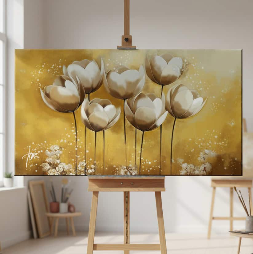 quadri colore oro