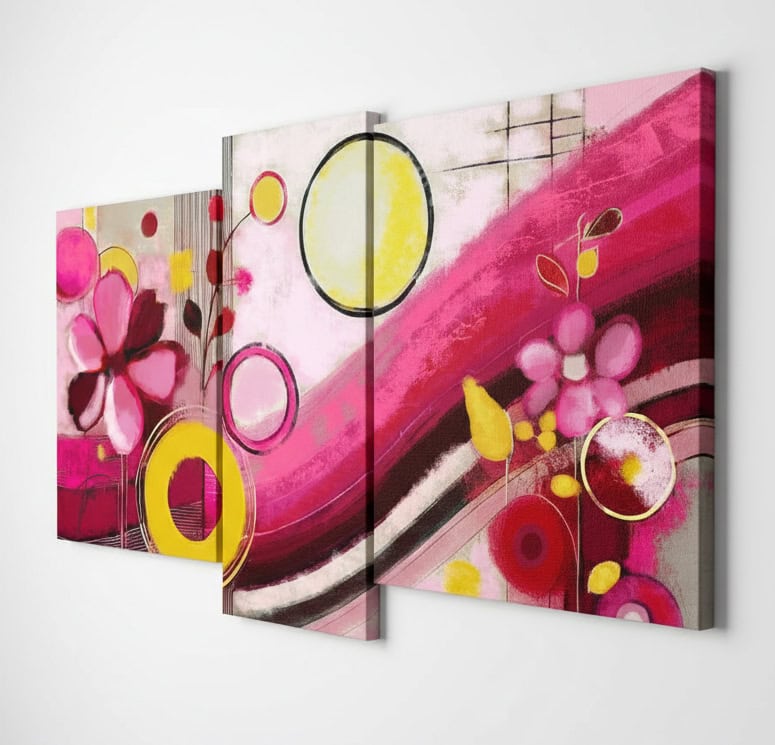 quadri colori fucsia