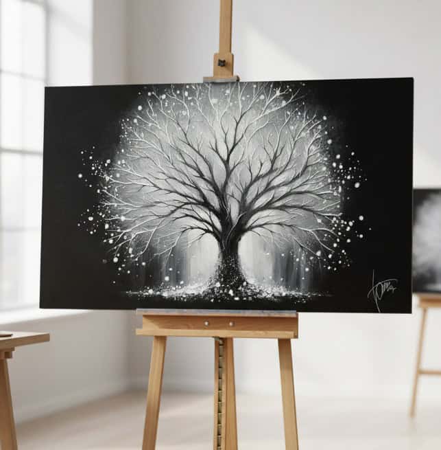 quadro colore nero