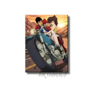 Lupin e fujiko fuga al tramonto