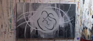 riflessi d'amore 100x60acm