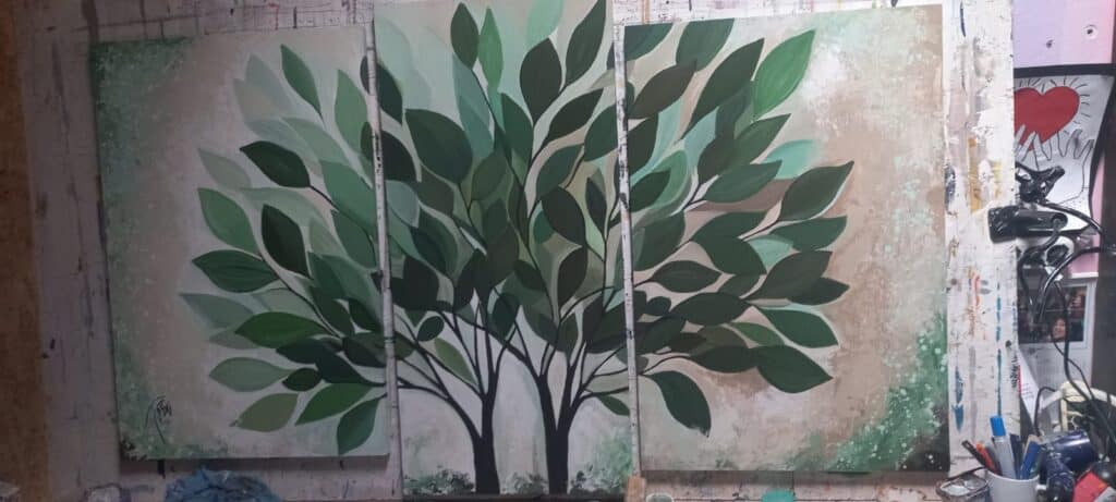 albero verde salvia 160x95cm
