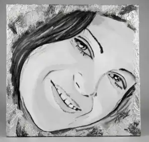 ritratto amica silvia
