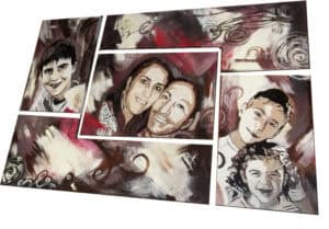 ritratto famiglia fine 1