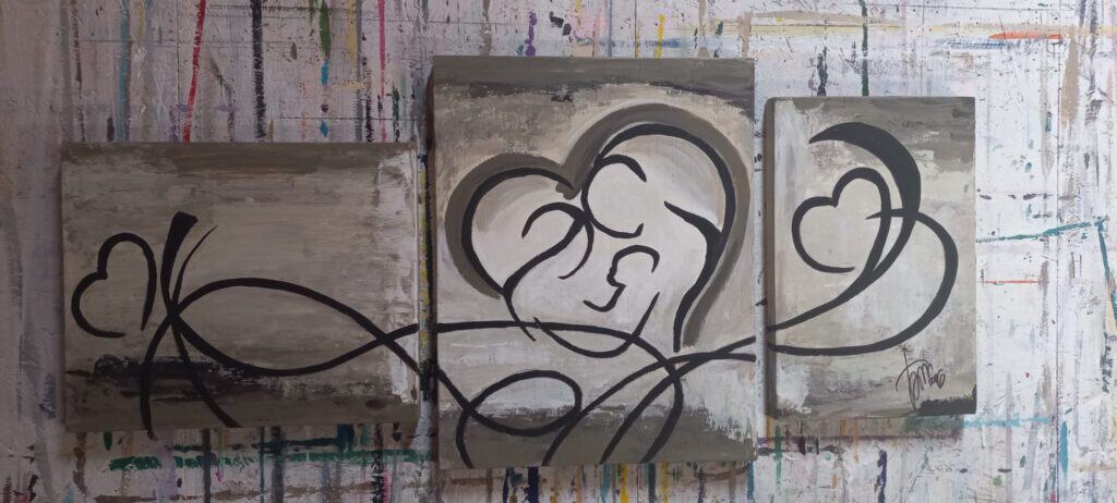 al centro del cuore 100x45