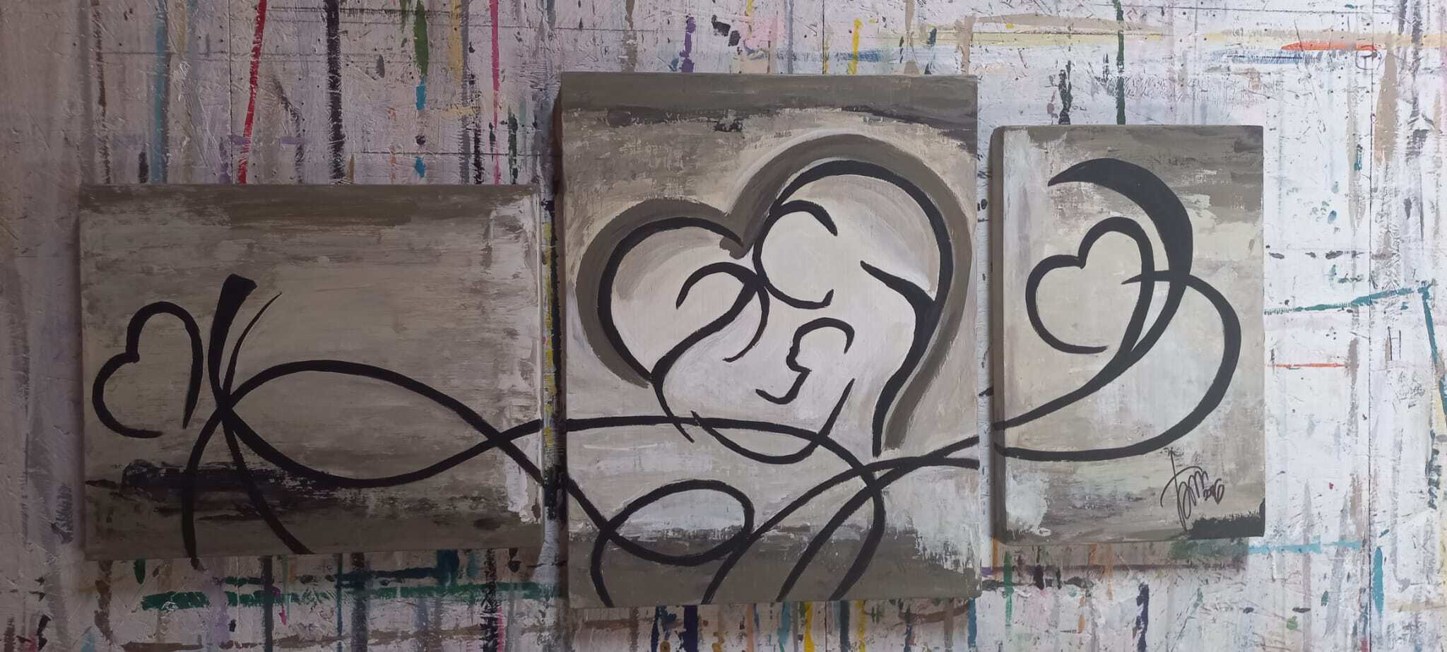 AL CENTRO DEL CUORE 100X45